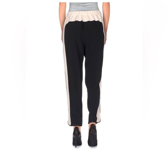 Jucca pants Size 8 Black Made in Italy - Picture 2 of 9